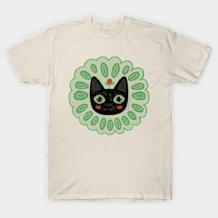 Toffee, The Cat | Sticker Version T-Shirt